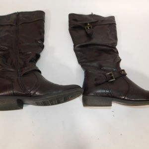 Brown Tall Boots, WIDE CALF size 11